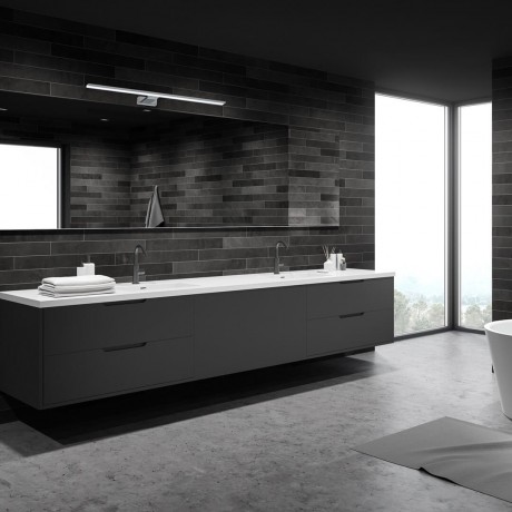 Lampa MiLAGRO Shine w łazience - aranżacja 