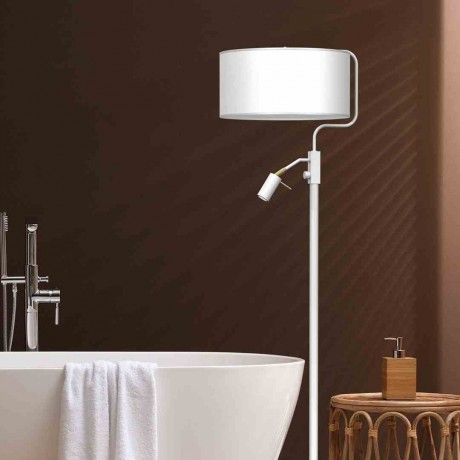 Lampa podłogowa Albion  MiLAGRO w łazience przy wannie