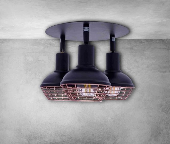 Lampa sufitowa industrialna MiLAGRO Logan