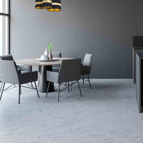 Czarno-złota lampa sufitowa MiLAGRO Palmira nad stołem w jadalni 