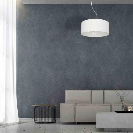 Lampa wisząca MiLAGRO Albion 3xE27 w aranżacji w salonie