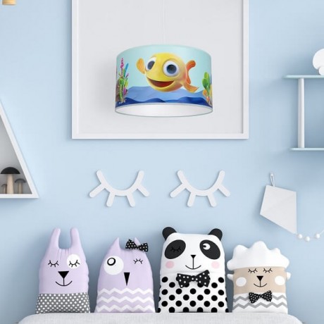 Lampa dziecięca MiLAGRO MiniMini w pokoju dziecięcym 