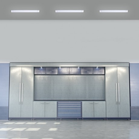 Listwy LED w aranżacji w warsztacie 