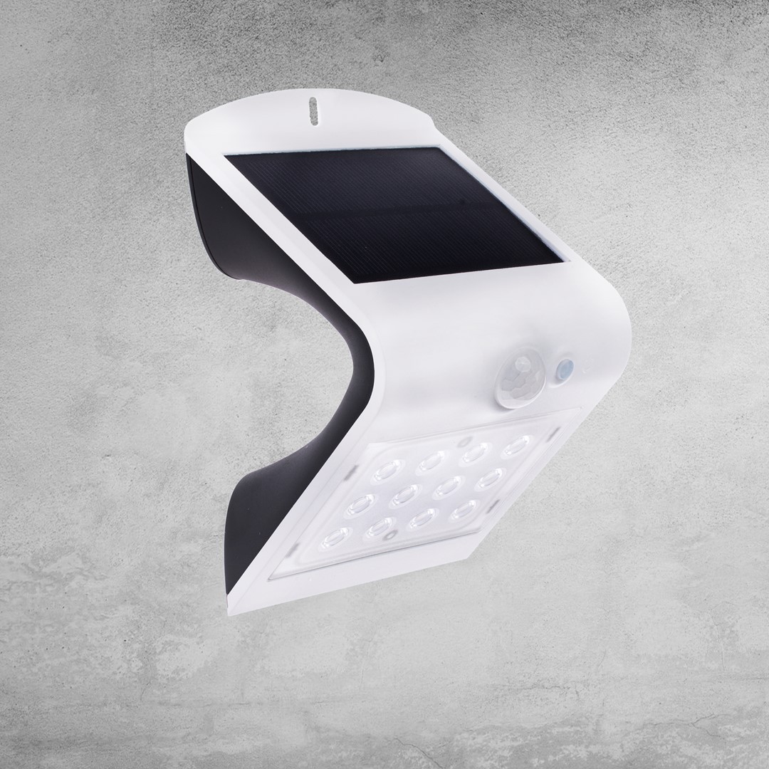 Nowoczesna lampa elewacyjna LED Eko-Light Butterfly White