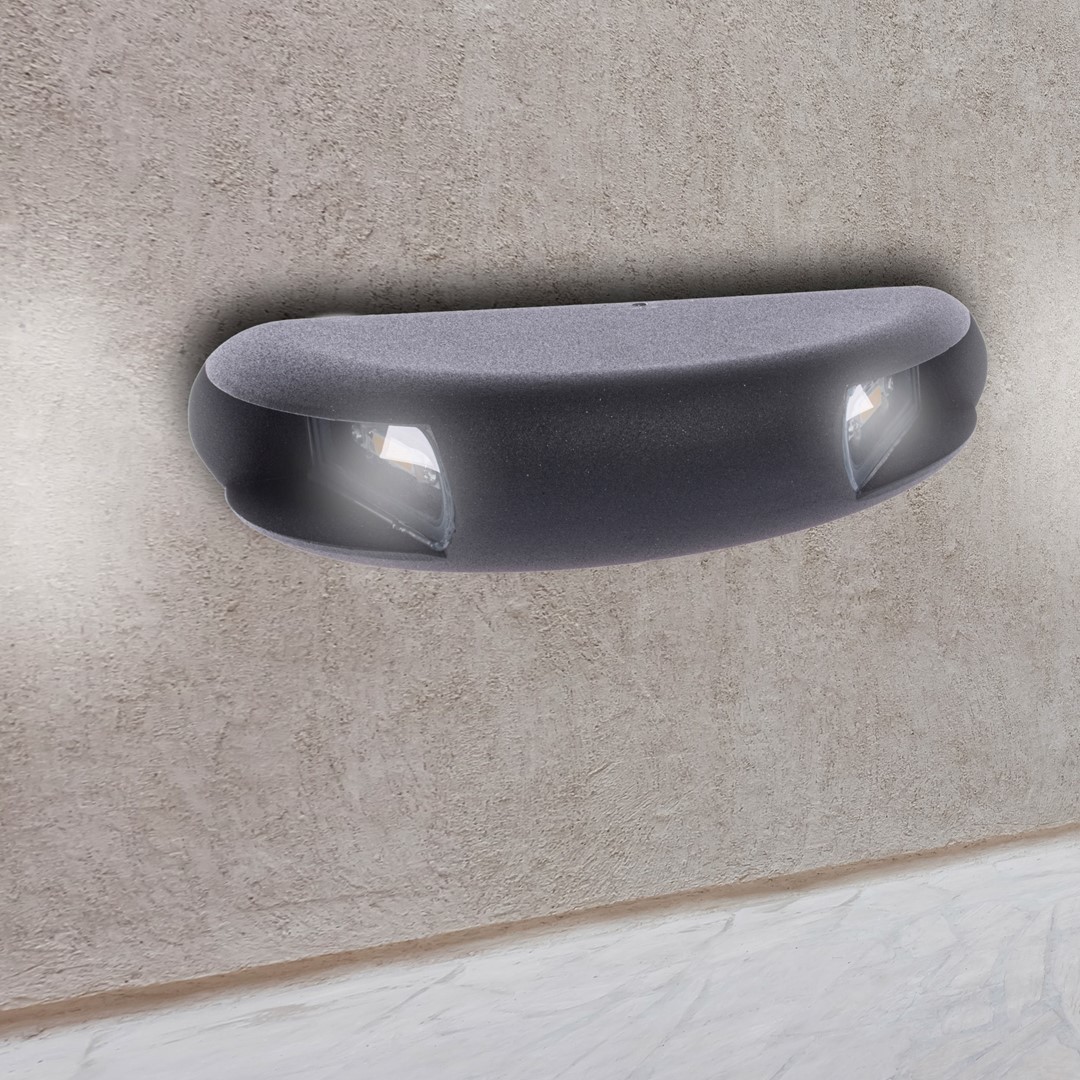 Nowoczesna lampa elewacyjna z klasą IP44 Eko-Light Wall
