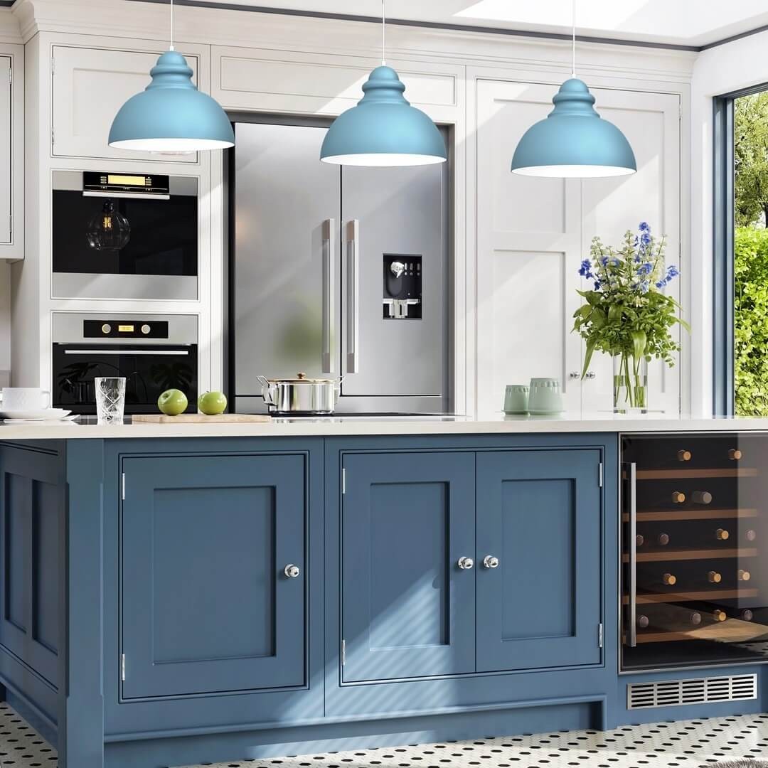 Kolorowe oświetlenie w kuchni