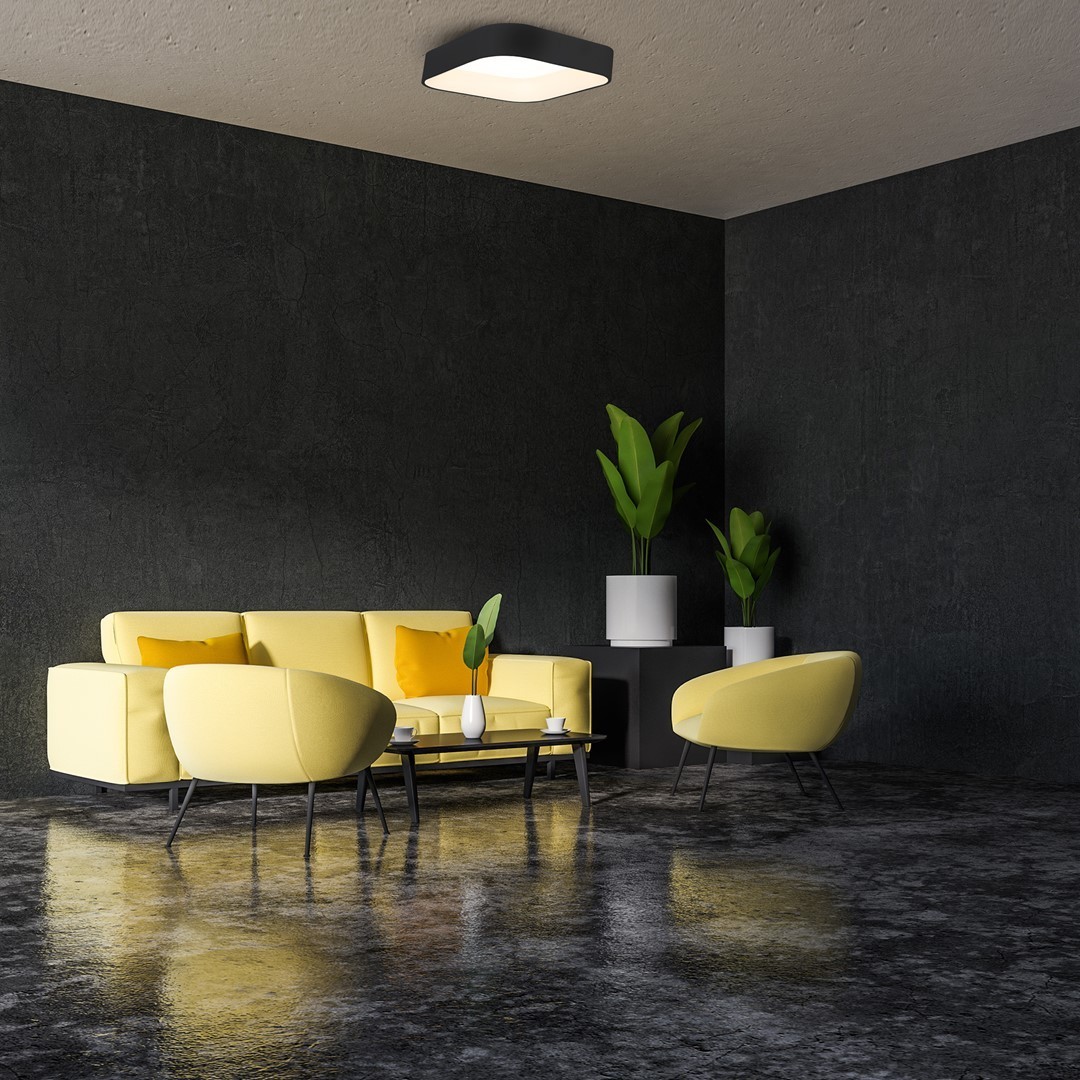 Nowoczesny plafon do salonu