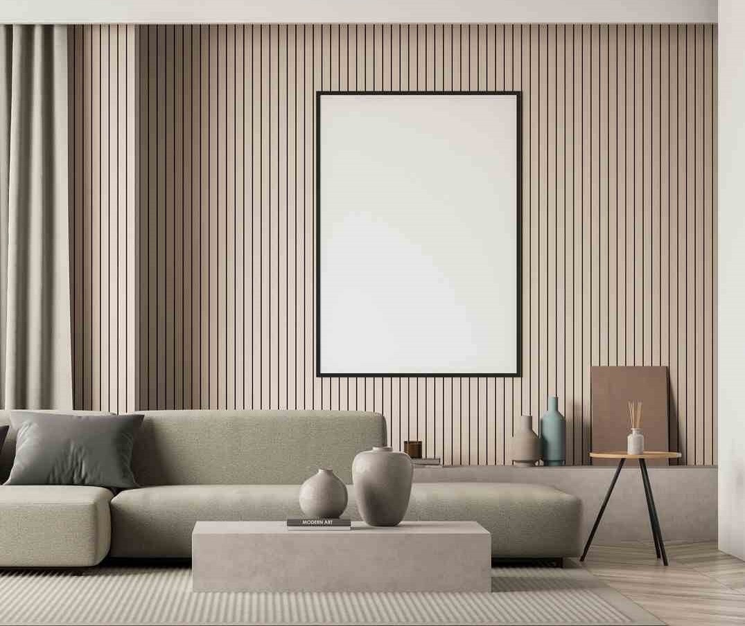 Salon wyposażony w efektowne dodatki