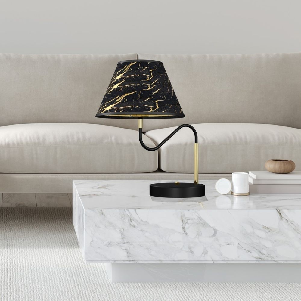Stylowa lampa stołowa z kolekcji Hermes MiLAGRO