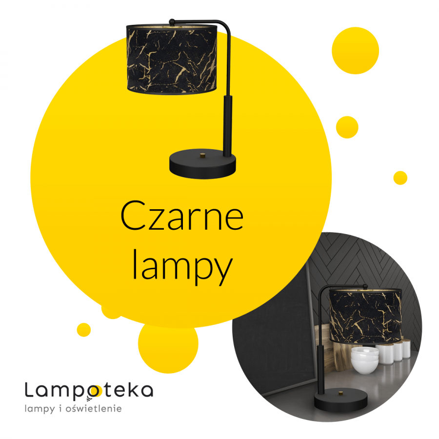 Czarne lampy - baner Lampoteka.pl