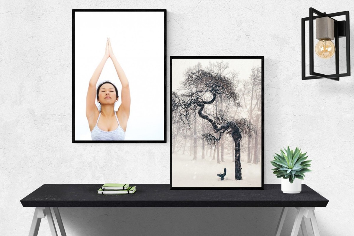 Czarny kinkiet Ralph