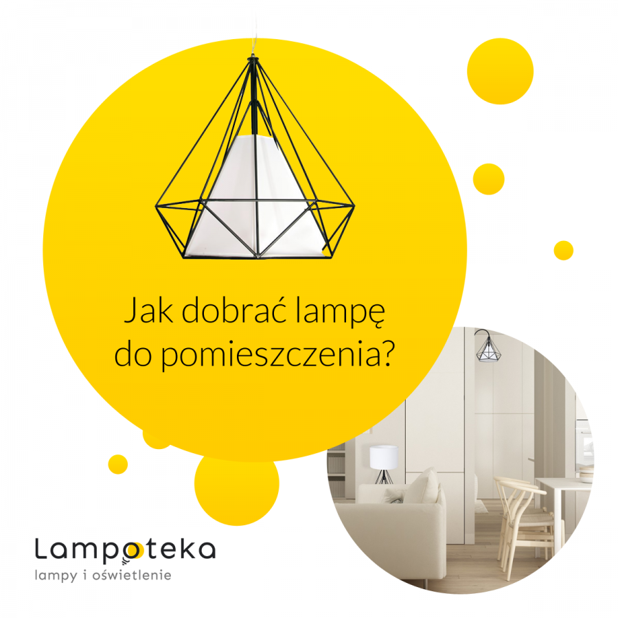Dobór lampy do pomieszczenia
