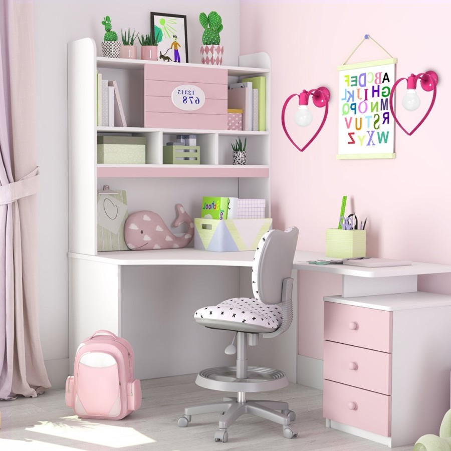 Kinkiety dziecięce Amore Dark Pink