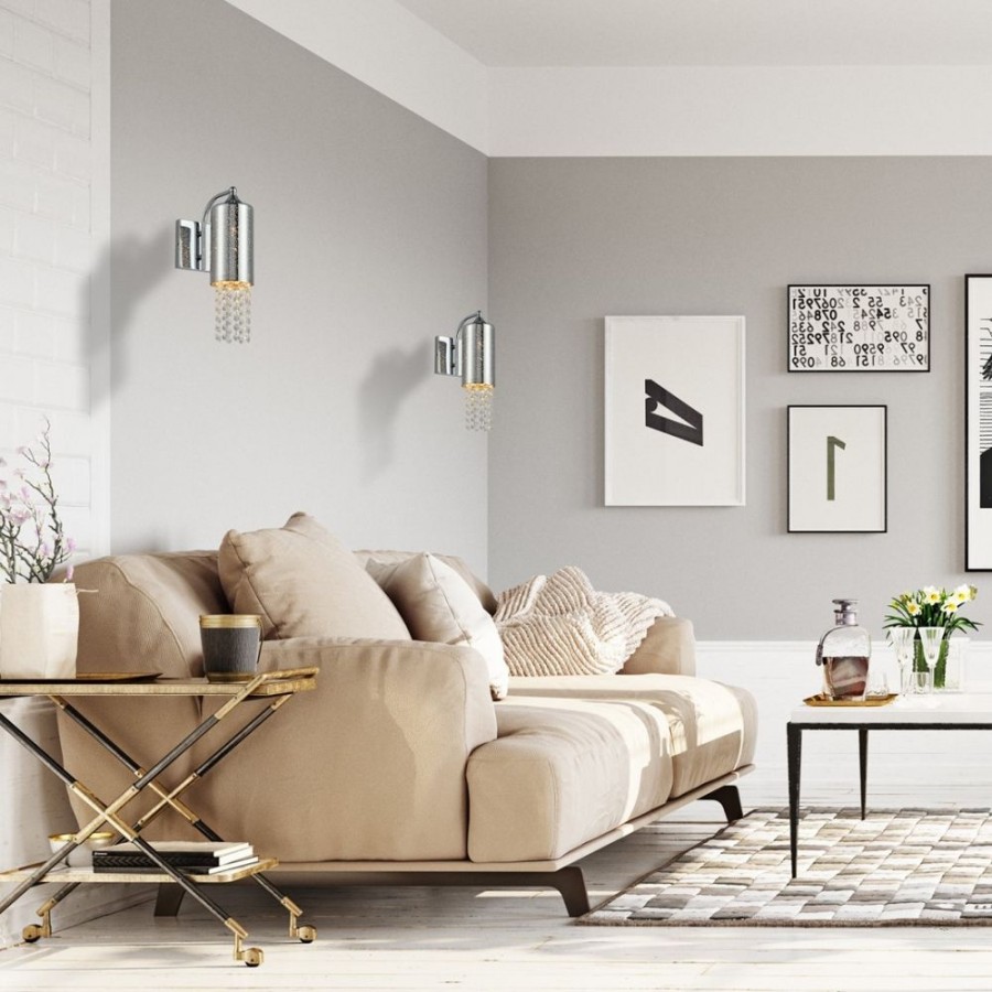 Nowoczesne kinkiety do salonu