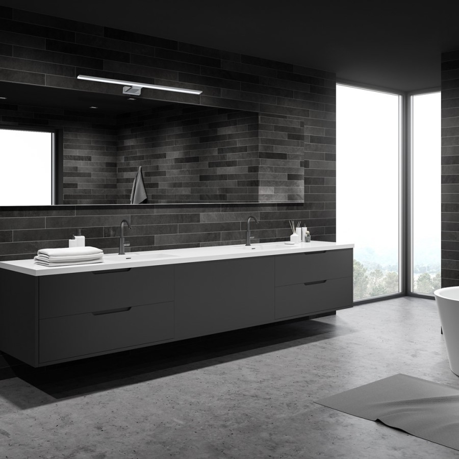 Lampa do łazienki na ścianę - nowoczesna aranżacja