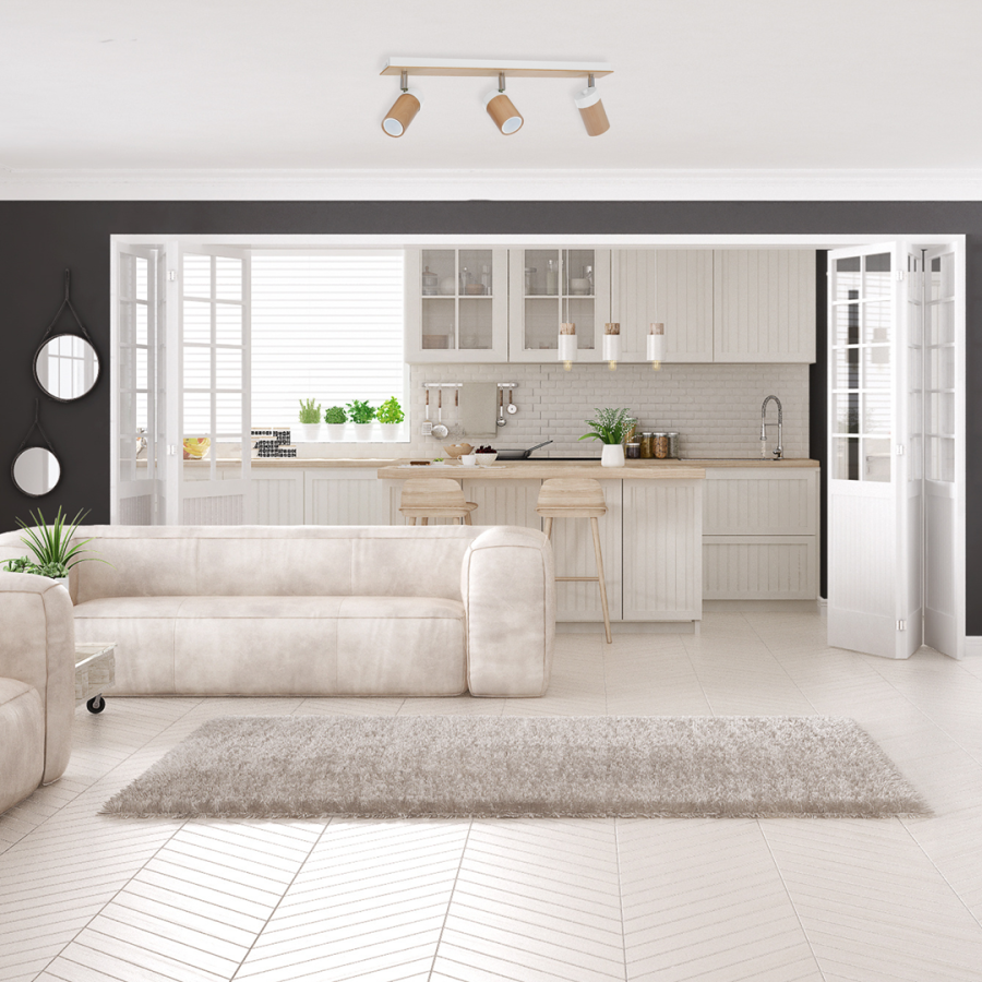 Lampa sufitowa Baron White