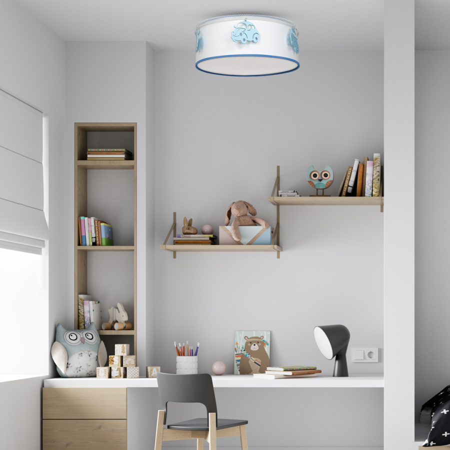 Lampa sufitowa dziecięca - aranżacja