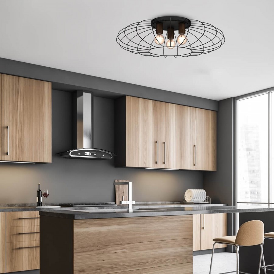Sufitowa lampa Meridiano MiLAGRO w kuchni