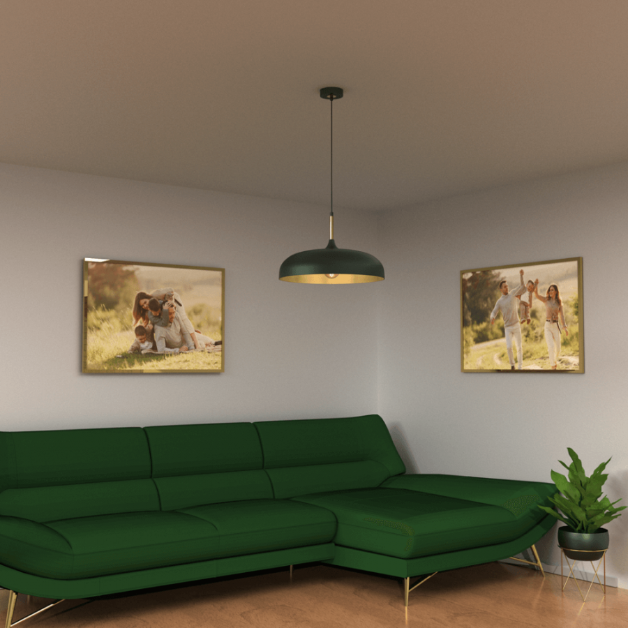 Lampa wisząca Lincoln w aranżacji salonu