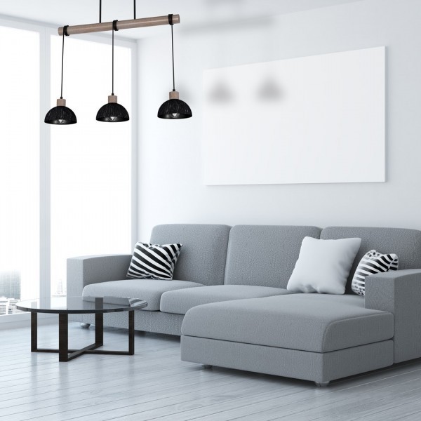 Lampa wisząca Erik MiLAGRO w salonie
