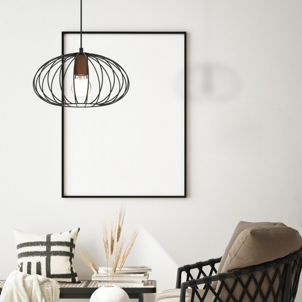 Wisząca lampa Meridiano MiLAGRO w salonie