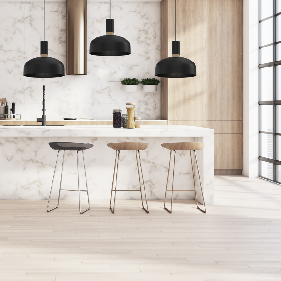 Lampa do kuchni czarna loft