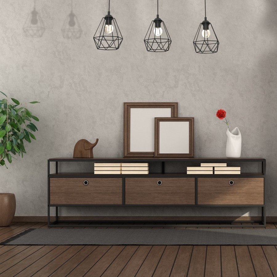 Lampy do salonu loft