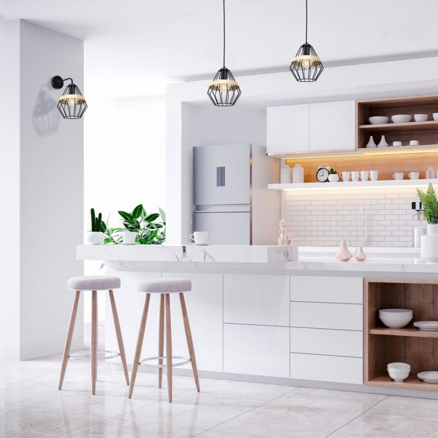 Oświetlenie loftowe do kuchni