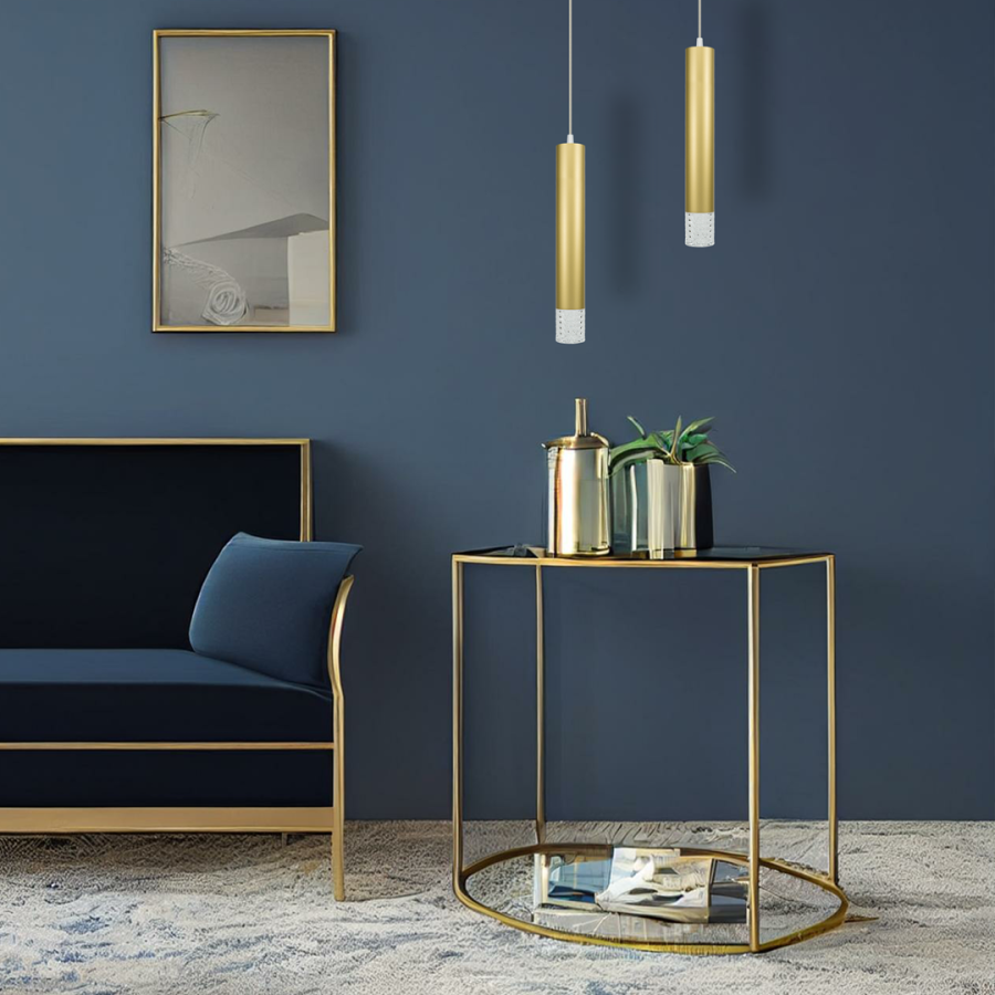 Lampy wiszące do pokoju dziennego - aranżacja