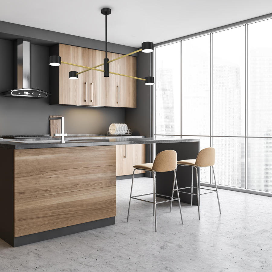 Lampa do kuchni nowoczesna - aranżacja