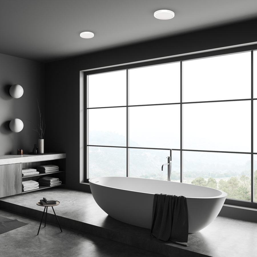 Plafony do łazienki nowoczesne - aranżacja