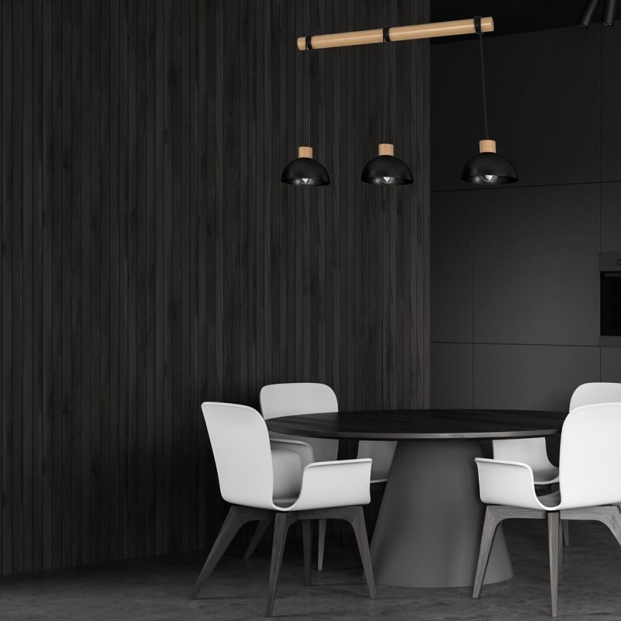 Industrialne oświetlenie wiszące