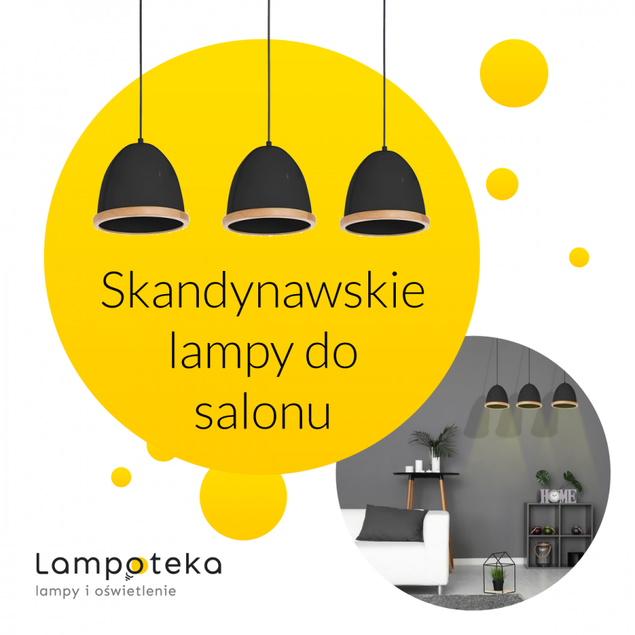 Lampy skandynawskie do salonu