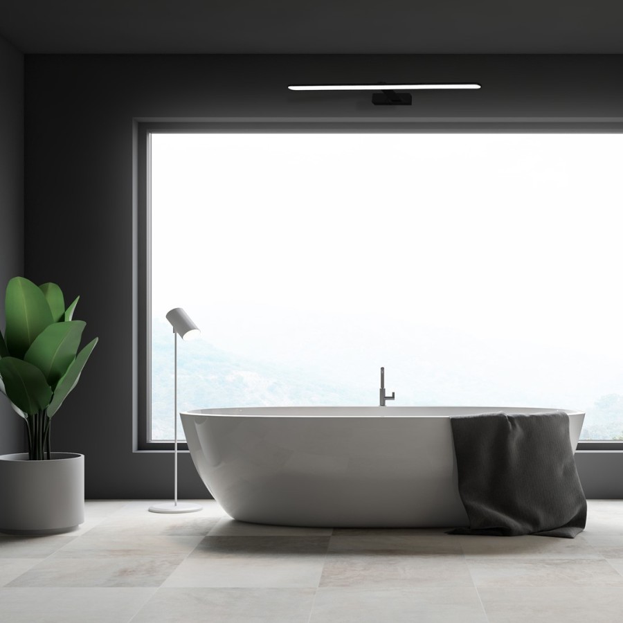 Stylowy kinkiet łazienkowy - aranżacja