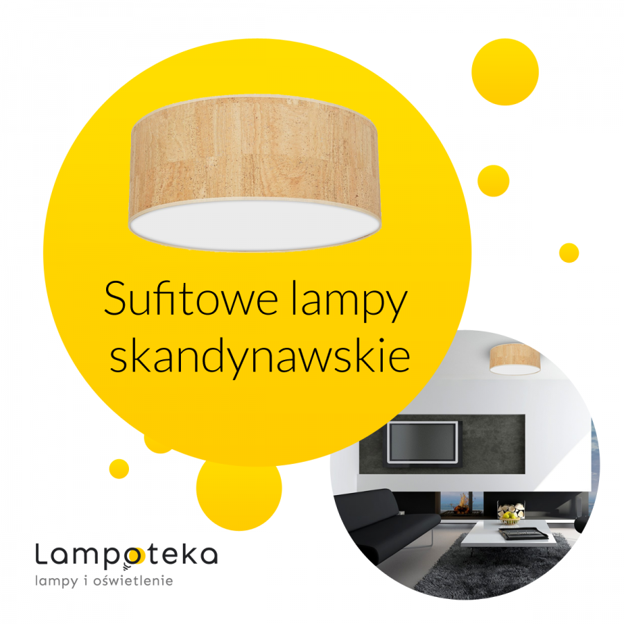 Sufitowe lampy skandynawskie