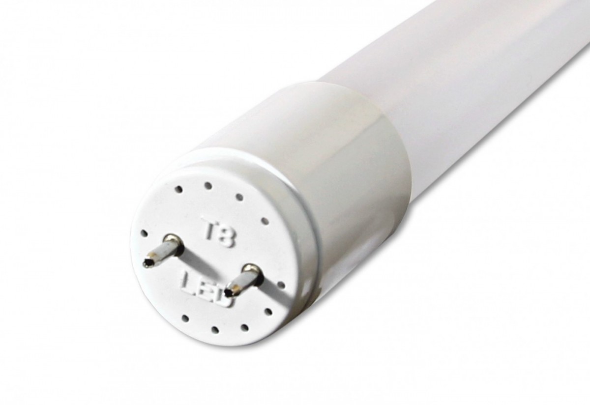 Przykład żarówki LED o kształcie liniowym T8 26 mm  