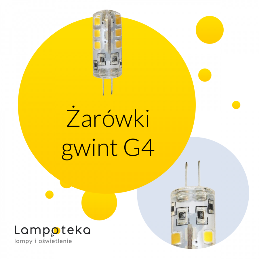 Żarówki z gwintem G4 