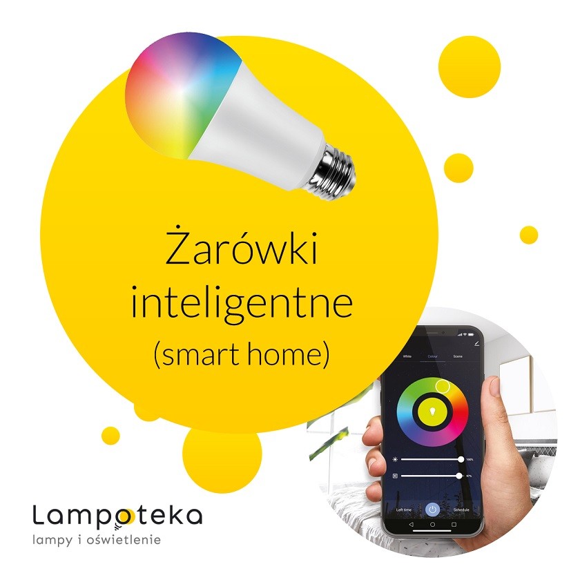 Żarówki inteligentne (smart home) - baner