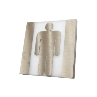 Oprawa informacyjna mężczyzna