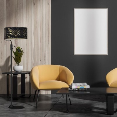 Lampa stojąca Senso MiLAGRO ustawiona w salonie