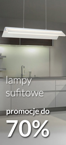 lampy sufitowe w promocji