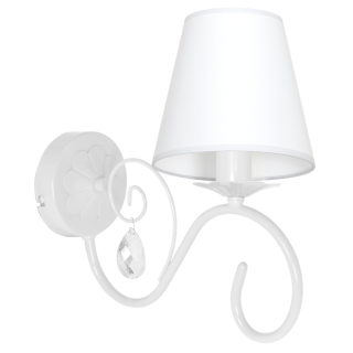 Kinkiet SARA WHITE 1xE14