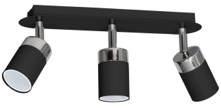 Lampa sufitowa JOKER BLACK 3xGU10