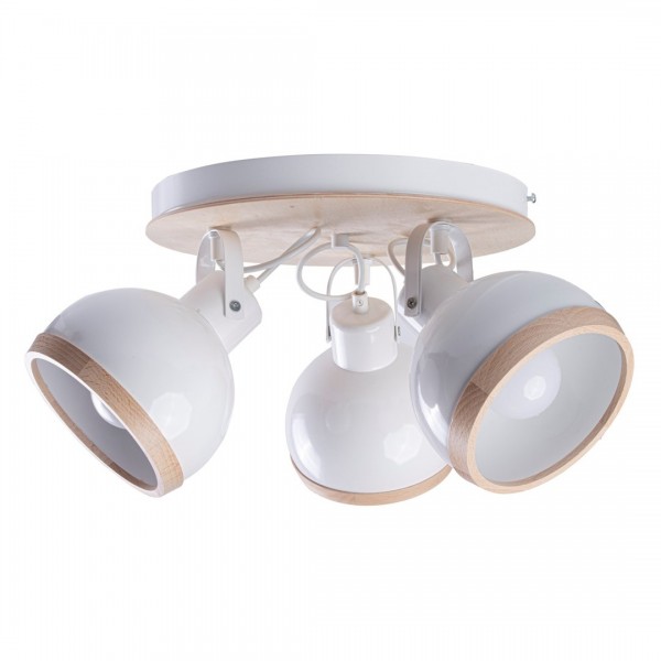 Lampa sufitowa OVAL WHITE 3xE27