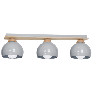 Lampa sufitowa DAMA GRAY 3xE27