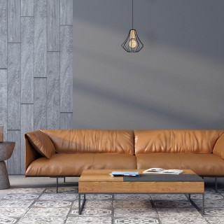 Lampa wisząca WILL BLACK 1XE27