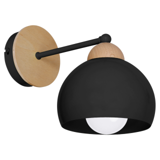 Kinkiet DAMA BLACK 1xE27