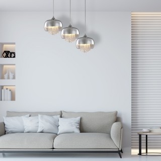 Lampa Wisząca LUNA 3xE14 LED