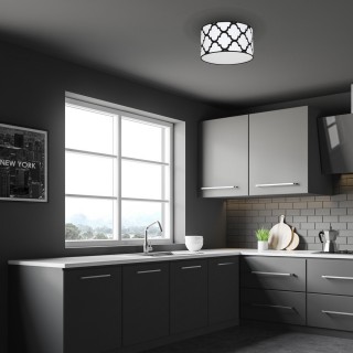 Lampa sufitowa PIERRE WHITE 1xE27