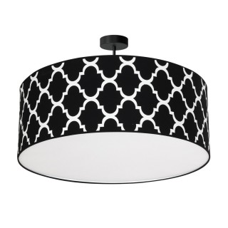 Lampa sufitowa PIERRE BLACK 3xE27